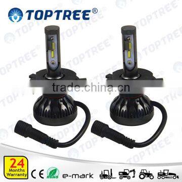 28W 45w 7100LM LED HEADLIGHT BULBS H4 6000K WHITE HIGH LOW BEAM photo-2