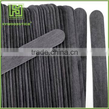 Black Wood Jagged Craft Sticks