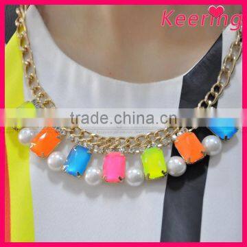 New arrival wholesale colorful worldwide popular necklace chains WNK--228