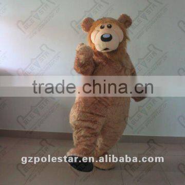 NO.2463 quality foam head cartoon bear costumes