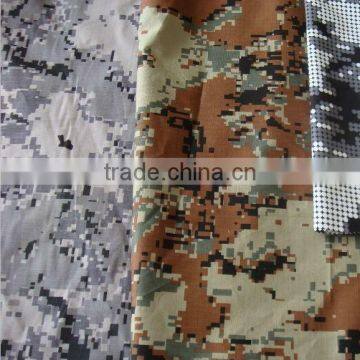 T65/C35 Polyester cotton military uniforms digital camouflage twill fabric