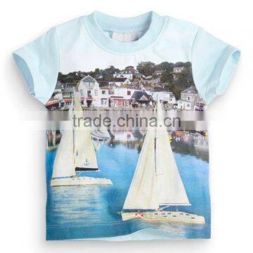 2017 Children Clothing Manufacturers China Wholesale Boys 2pcs Suit Set for Summer photo-2