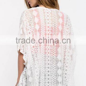 Latest Ladies Fashion Crochet Cardigan Customized Low Price photo-5