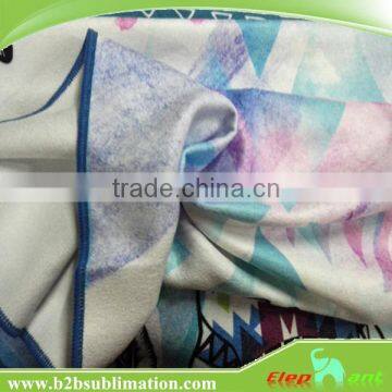 Flat or round promotional microfiber beach towel wholesale