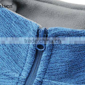 Made in China Wholesale Collar Zipper Men Sweater Fleece Vest photo-2