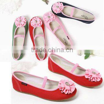 2ssg0608 Familly(Mom&Baby) Youth8 to US8 flower flat shoes