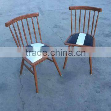 2016 hot selling modern design high quality wood copy metal dining chair