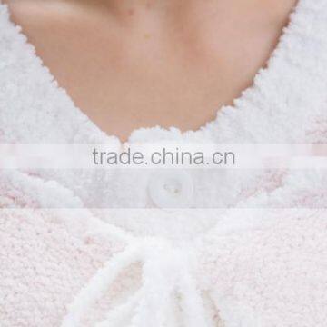 Polular Chenille Fabric Two Pieces Lady Dress photo-2