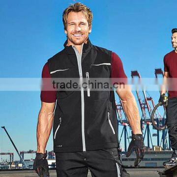 Outdoor SoftShell Vest / Men's Work Wear Soft Shell Vest photo-6