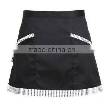 Unisex Morden Short Cafe Shop Aprons for Young Waitress Waiters photo-2