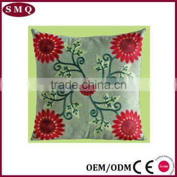 Wholesale Custom Flower Embroidery Pillow Cases photo-2