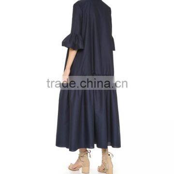 Western Style Casual Dress Middle Sleeve Clothing Factory Manufacture 2016 photo-3