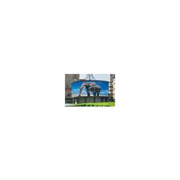 High Brightness P10 Flexible LED Video Screen For Shopping Square Advertising