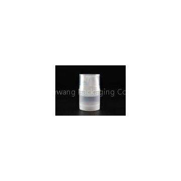 30ml natural color plastic PP cream airless pump bottle for Beauty Product