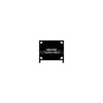 Weldon square breeze barrier with 1c logo single side printing restaurant barriers