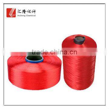 Polyester Dope Dyed POY(pre-oriented Yarn) High Speed Spinning Yarn photo-2