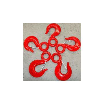 US Type Eye Hoist Hook With Latch photo-2