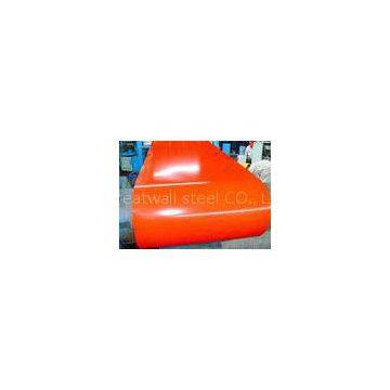 PPGI Color Coated Roofing Sheets For Workshop / Agricultural Warehouse