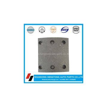 Chinese sinotruk 6 holes brake linings for steyr