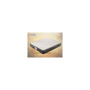 Pillow Top Bonnell Mattress With Knitted Fabric Convoluted Foam Roll Pakage