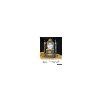 Europe copper clock
