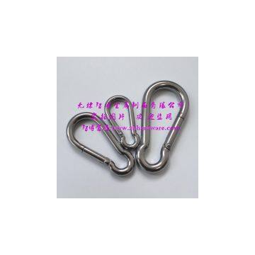 Large Stainless Steel Eye Carabiner Spring Snap Hooks