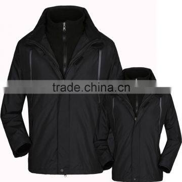 3 in 1 Wind Resistant & Water Repellent Winter Jacket With Wind Skirt