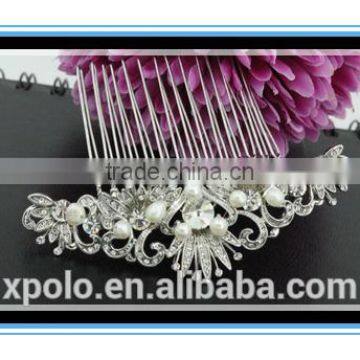 Factory Price Wedding Hair Accessory Pearl Wedding Comb photo-2