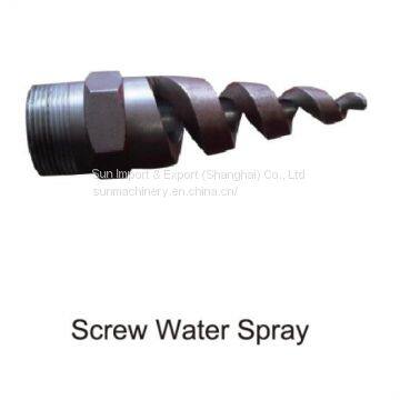 screw water spray of asphalt mixing plant and concrete batching plant