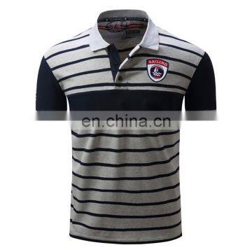 Logo Customized Cotton t shirt polo for Promotion