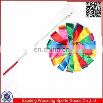 Streamer Twirling Rod Stick Dance Ribbon Rhythmic Art Gymnastic