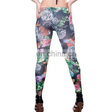 OEM Design Flower Leggings for Women 2016 photo-2
