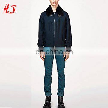 2017 New Arrival men military parka Cashmere collar jacket 80% cotton