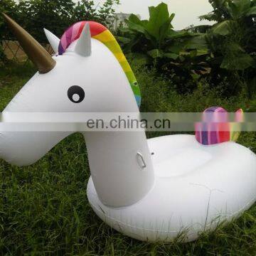 Outdoor Swimming Pool Floatie Lounge Toy Giant Inflatable Air Mattress Unicorn Float For Adults and Kids photo-2