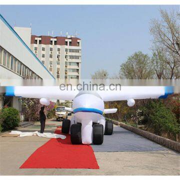 Customized Outdoor Giant Advertising Plane/airplane Model Inflatable Can Priting Logo photo-2