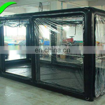 Outdoor Air Tight Sealed Welding Inflatable Auto Car Garage Tent photo-3