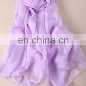 Instant Hijab White Silk Scarf for Painting Pure Silk Scarf photo-6