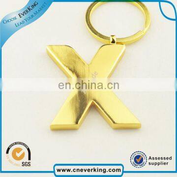 Golden Custom Hard Enamel Metal keychain