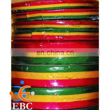 Rastafarian reggae ribbon | Silk Ribbons & Laces for Dresses and Vestment