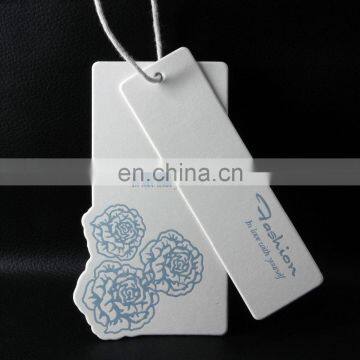 Custom clothing hang tags design