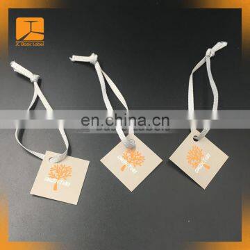 Hot Sale Custom Different Shape Paper Cardboard Hang Tag Die Cut Swing Tag photo-6