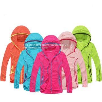 Outdoor Sports Thin Sunproof Nylon Woman Skin Clothes photo-5
