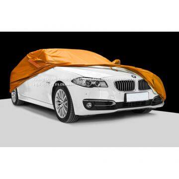 Orange 190T polyester car covers