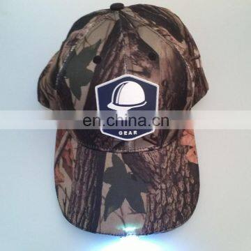 fashion cheap LED camouflage baseball hat