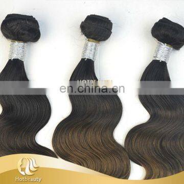 2017 Hot Beauty Ombre Color 3 Tone Color Body Wave No Tangle photo-6