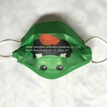 The PET layer localization printing face mask female prevents the dust to prevent the germs breathable lovable fashion face mask