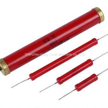 Silicone Coated High Voltage Resistor High frequency applied and reliable Low noise