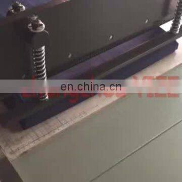 Fabric Sample Straight Knife Cutting Zigzag Cutter Machine die cutting machine