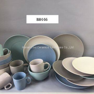 Hight Quality Hand Painted Ceramic wedding and birthday gift pottery  Dinnerware set