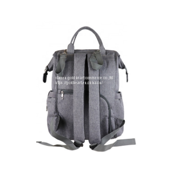 Multi-function Canvas Large Capacity Traveling Diaper Backpack Mummy Bag Manufacturer photo-3
